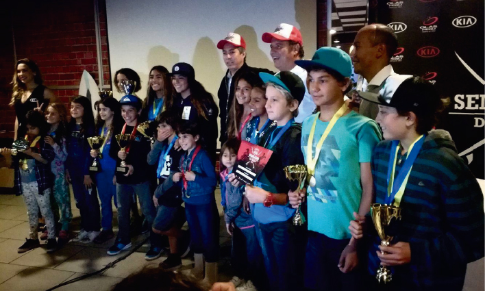 Circuito KIA Semillero de Tabla premia a sus peque&ntilde;os campeones por segundo a&ntilde;o consecutivo