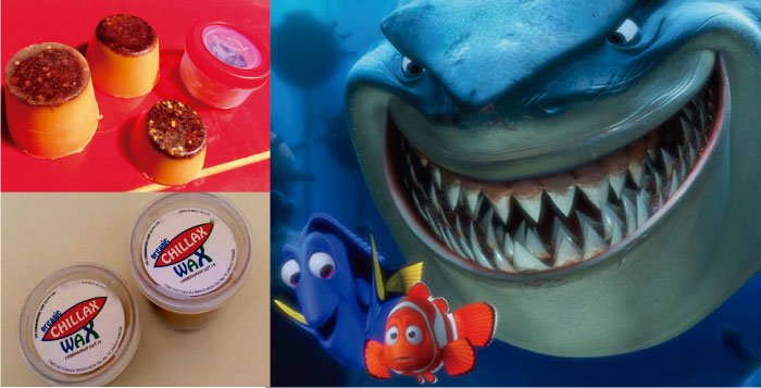 Industria: CHILLAX WAX  la cera que sirve como repelente para tiburones
