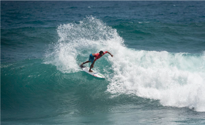 Del Castillo termina 25 en el Vans Surf Pro Classic de Sud&aacute;frica