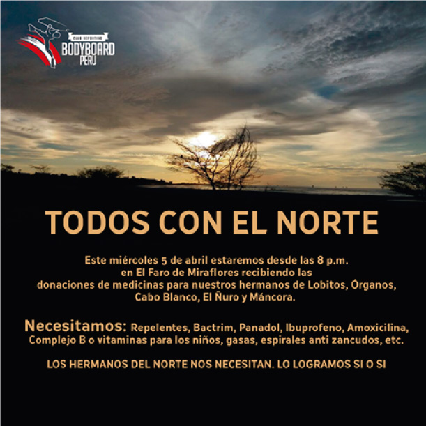 Nuestros hermanos del norte nos necesitan!!
