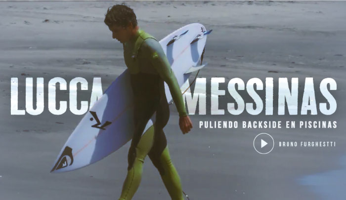 [VIDEO] - Lucca Mesinas puliendo el backside en Piscinas 
