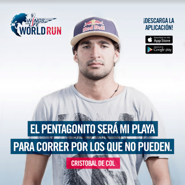 Crist&oacute;bal De Col &ldquo;corri&oacute; por los que no pueden&rdquo;
