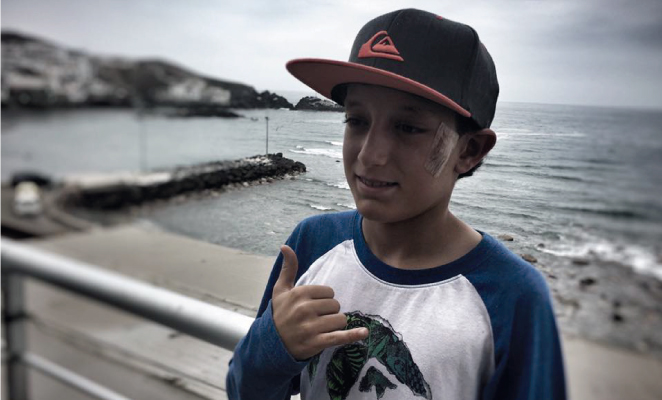 Surf Grom: Proyecci&oacute;n con Carlos Mujica 
