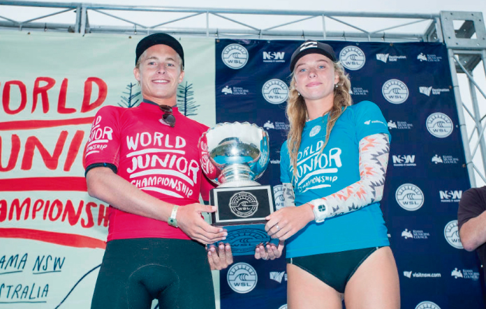 Australia domina en casa y se lleva los World Junior Champinship WSL 
