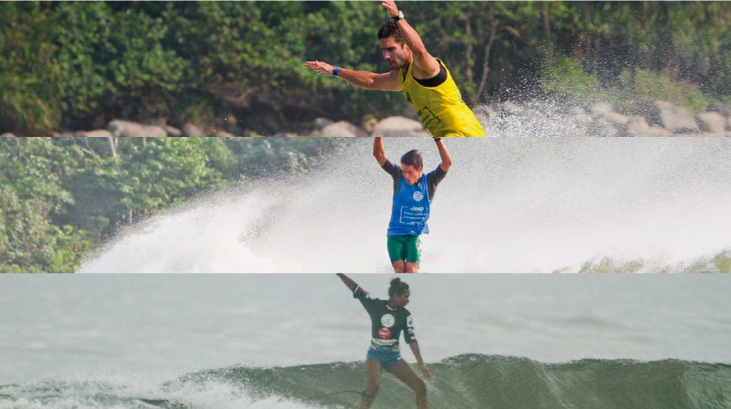 Clemente, Garrido Lecca y Maria Fernanda Reyes hacia el mundial de longboard 