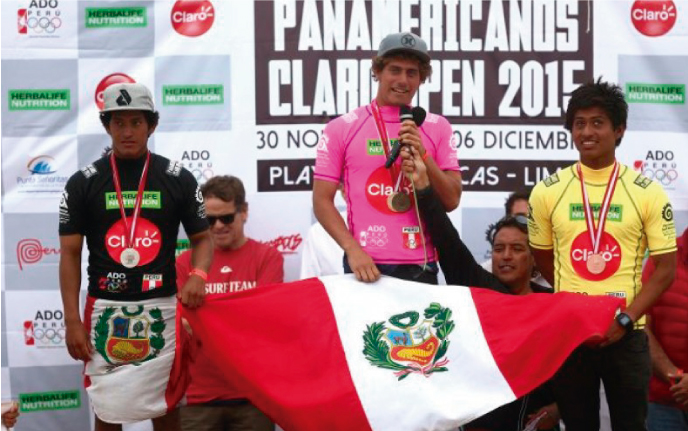 Peruanos que nos representar&aacute;n en los Panamericanos de Surf 2016
