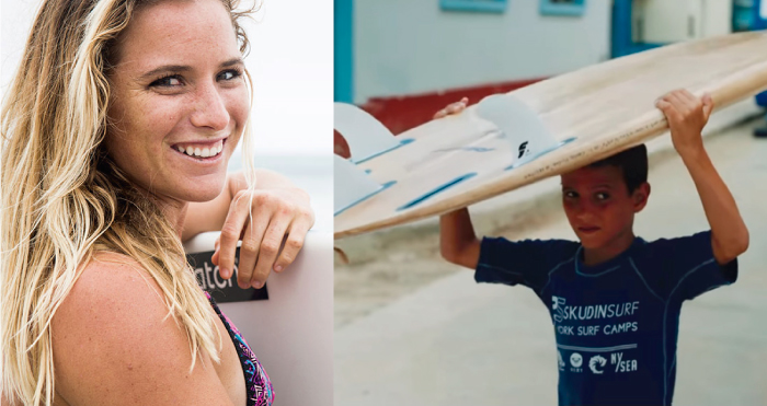 La tablista estadounidense que quiere impulsar el surfing en Cuba