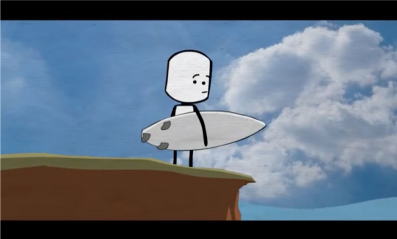 Este video te explicar&aacute; por qu&eacute; el surfing es tan parecido al proceso de la vida