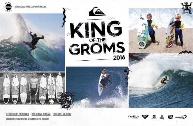 Resultados de la segunda fecha del Quiksilver King of the Groms 