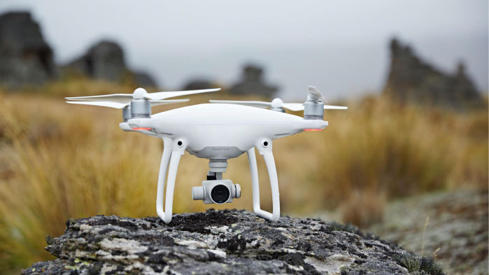 &iquest;El mejor de todos?: Phantom 4, el drone del futuro
