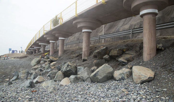 Nuevo malec&oacute;n de la Costa Verde podr&iacute;a colapsar en 3 a&ntilde;os 
