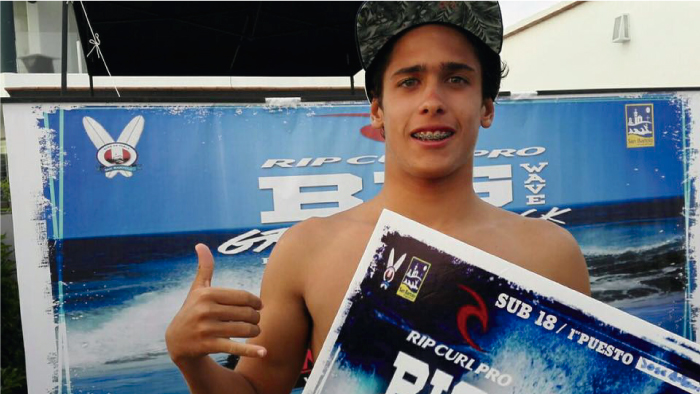 Jos&eacute; Antonio Espejo gan&oacute; el Big Wave Grom Attack
