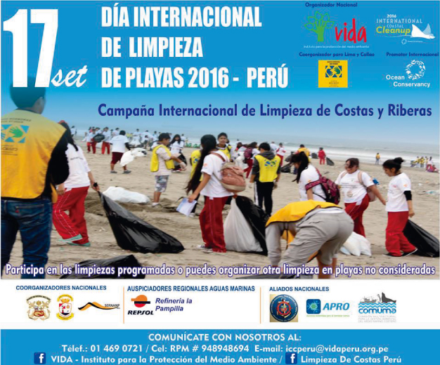 Este 17 de septiembre D&iacute;a Internacional de Limpieza de Playas
