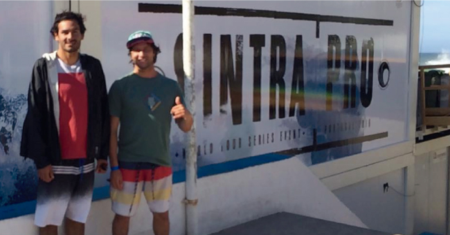 Cesar Bauer y Pancho Galdos cuartofinalistas en Portugal 
