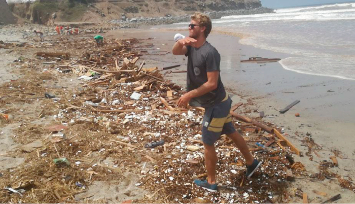 Miguel Tudela y Melanie Giunta dan las dos manos en la recuperaci&oacute;n de Punta Hermosa
