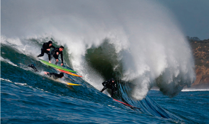 La World Surf League quiere los derechos del Titans of Mavericks 