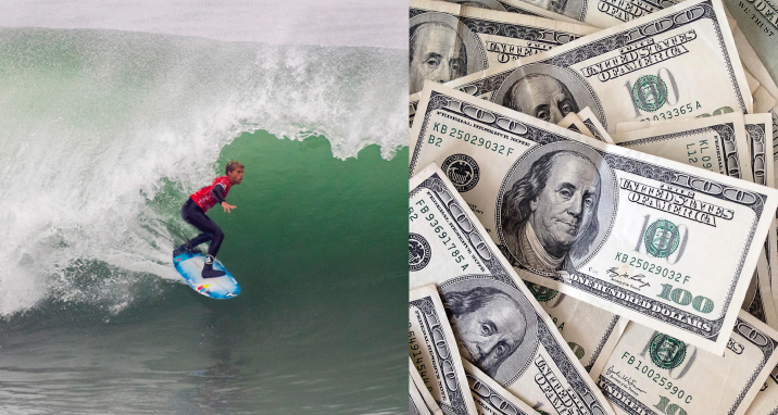 Triunfar cuesta: &iquest;Cu&aacute;nto dinero gastaron los pros en viajes, tablas y wetsuits este a&ntilde;o?
