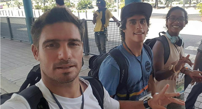 Listas las series y peruanos concentrados para el mundial de longboard 

