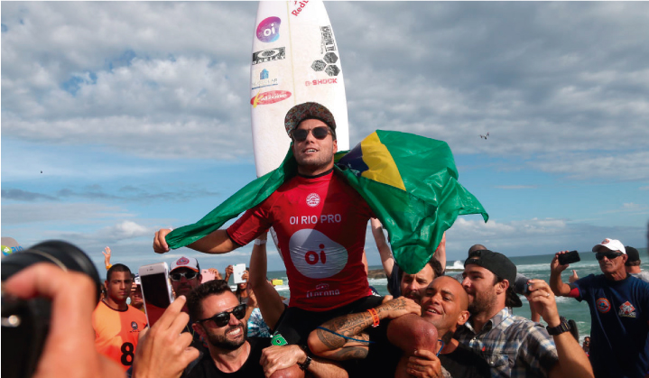 El Oi Rio Pro se queda en Brasil 
