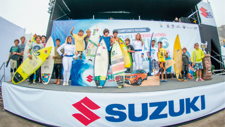 Ya comienza la segunda temporada del Suzuki Interschool Surfing Festival
