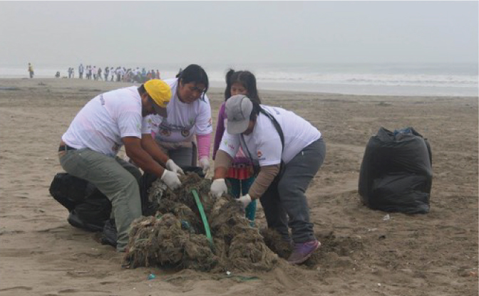 Cifra final: M&aacute;s de 150 toneladas de desperdicios fueron recogidas en playas del Per&uacute;
