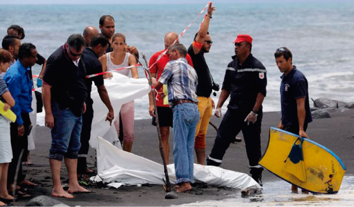 Isla Reunion se vuelve a te&ntilde;ir de sangre tras fallecimiento de bodyboarder 
