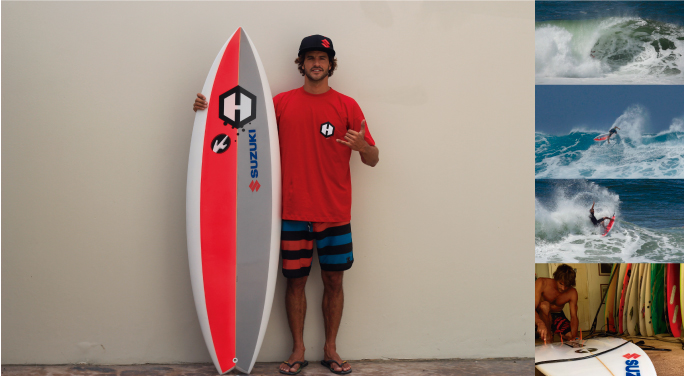 &Aacute;lvaro Malpartida quebrando Hawaii con sus Hydroboards