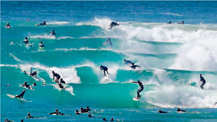 Gold Coast recurrir&aacute; a arrecifes artificiales para reducir el crowd 