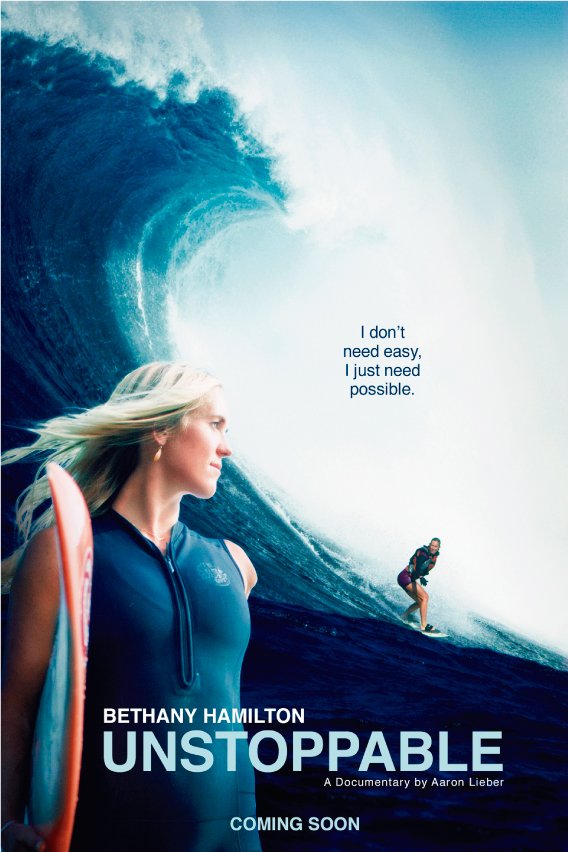 &ldquo;Imparable&rdquo;: La nueva pel&iacute;cula de Bethany Hamilton 