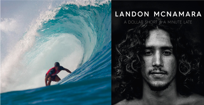 Landon McNamara, el surfista que compite en el WQS y graba discos de reggae 
