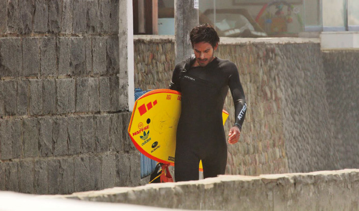 Cesar Bauer dentro del top en la primera etapa del circuito  mundial de bodyboard en Hawaii 
