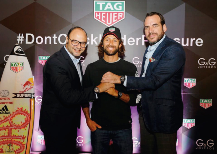 Marca de relojes de lujo es el nuevo sponsor oficial  del tablista peruano Gabriel Villar&aacute;n 
