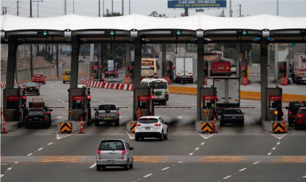 Atenci&oacute;n tablista: Peajes en la Panamericana Sur y Norte subir&aacute;n por fiestas de fin de a&ntilde;o 
