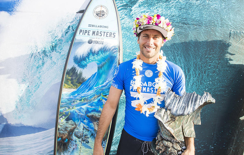 Jeremy Flores es el nuevo campe&oacute;n del Pipeline Masters