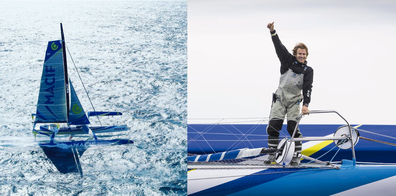 Franc&eacute;s bate r&eacute;cord de vuelta al mundo a vela en solitario&nbsp;