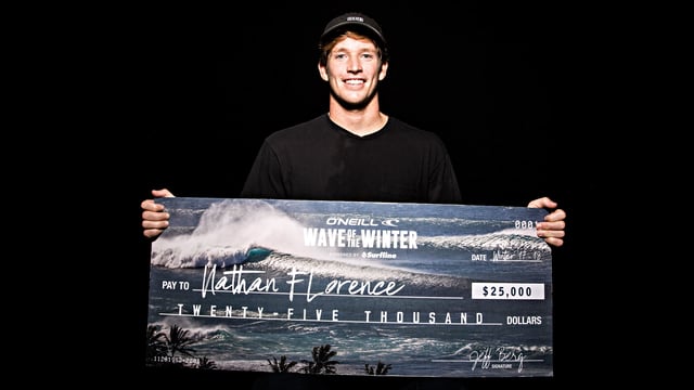 La ola de invierno 2018 es para el hawaiano Nathan Florence 