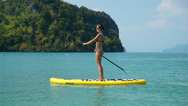 El paddleboard inflable que cabe en una mochila