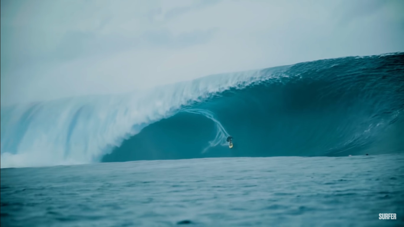 Lo que no viste del s&uacute;per swell en Cloudbreak 