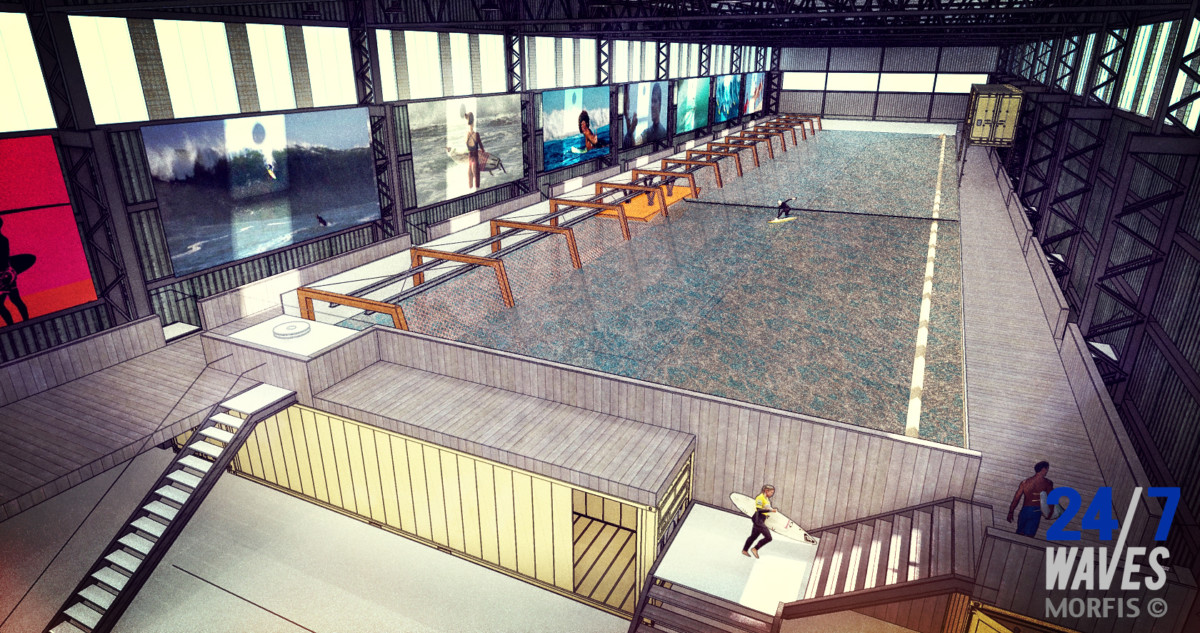 Holanda quiere subirse a la ola y prepara su primera piscina "indoor" 