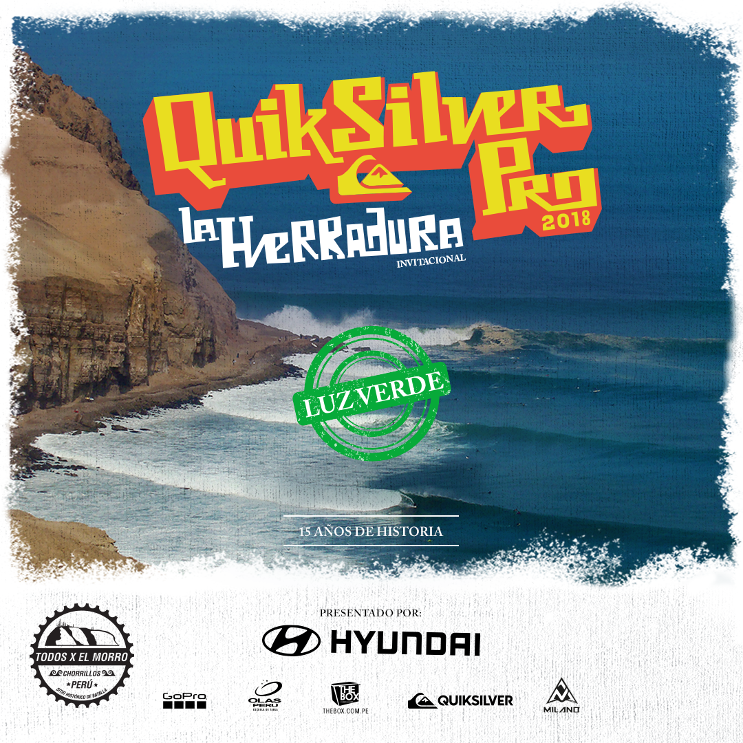 Confirmado: El Quiksilver Pro La Herradura ser&aacute; este 14 de Septiembre