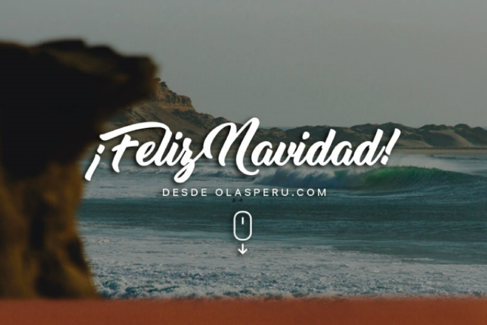 &iexcl;FELIZ NAVIDAD! desde OLAS PER&Uacute;