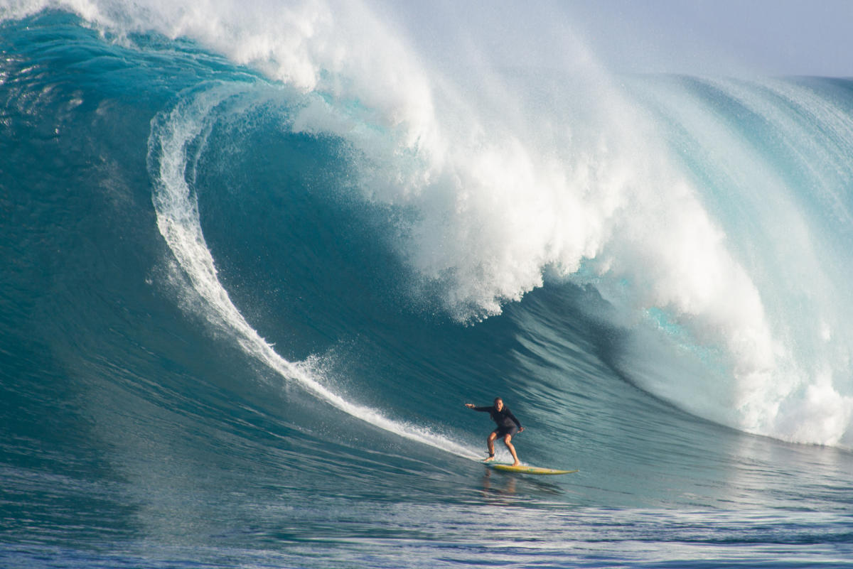 Big Wave Awards: Andrea Moller establece el r&eacute;cord Guinness con este ol&oacute;n en Maui