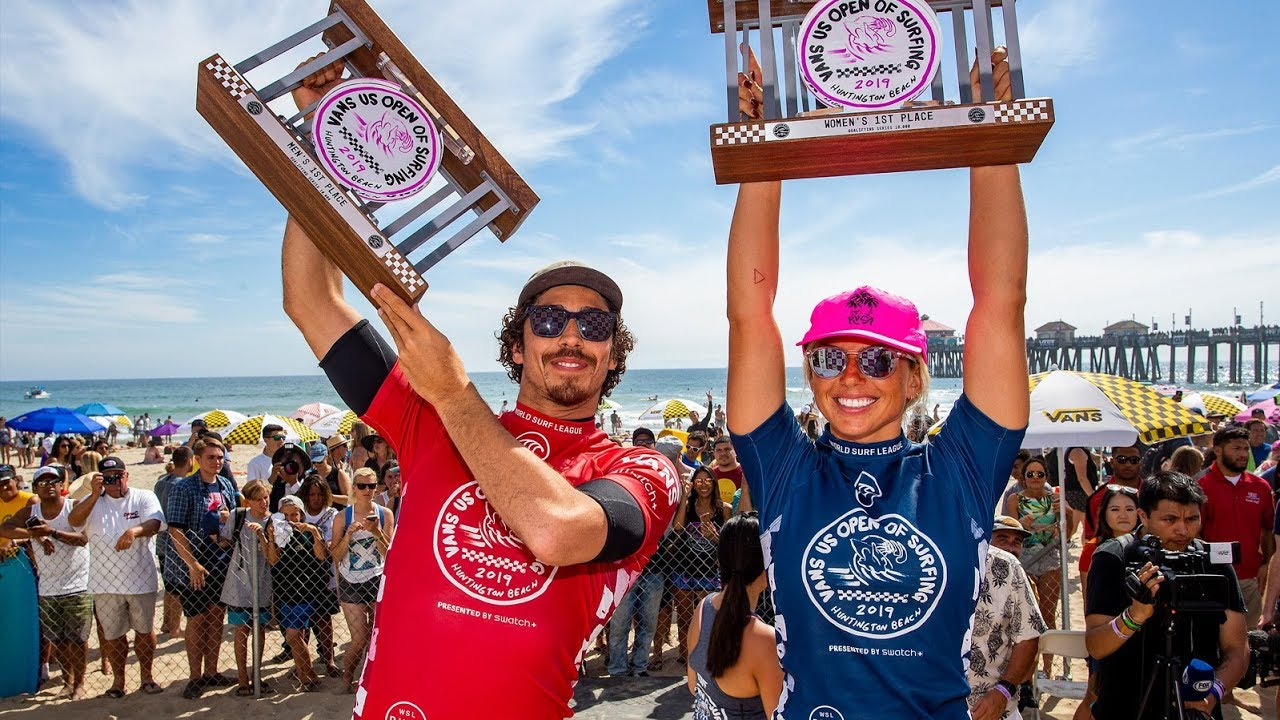 WQS: Yago Dora y Sage Erickson se reparten los premios en Huntington Beach 