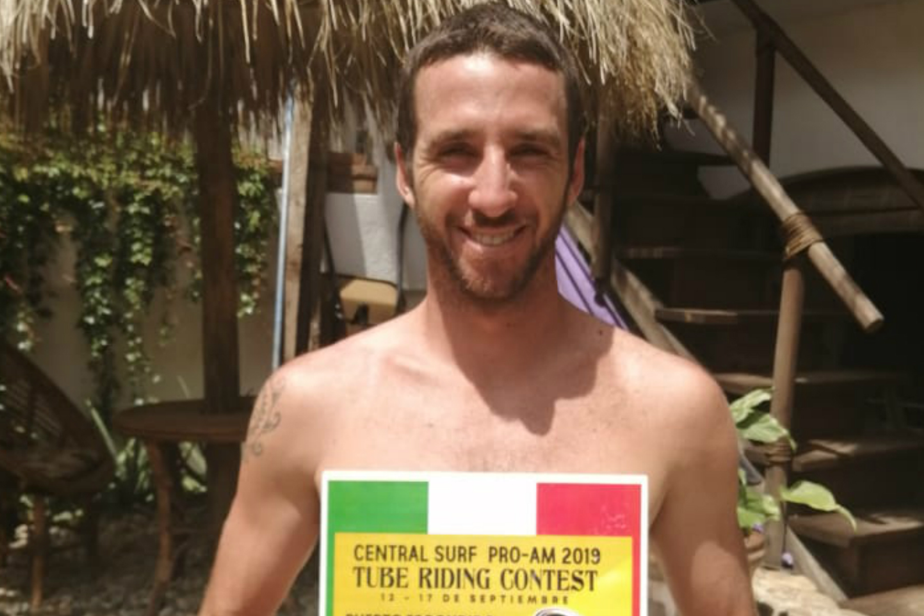 Tamil Martino subcampe&oacute;n en Zicatela