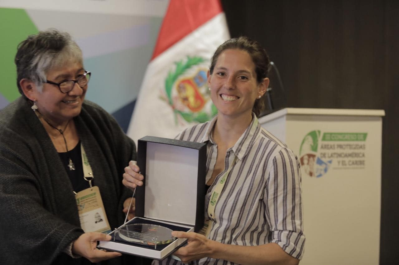 Carolina Butrich es premiada con el 'Oscar' a la conservaci&oacute;n