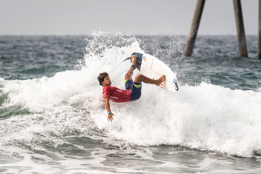 Ra&uacute;l Rios puesto 7 en Huntington Beach