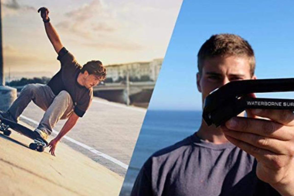 Transforma tu skate en una m&aacute;quina para surfear 