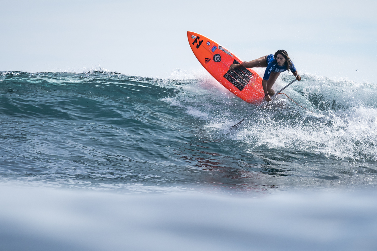 Vania Torres a un paso de la gran final en Mundial de SUP