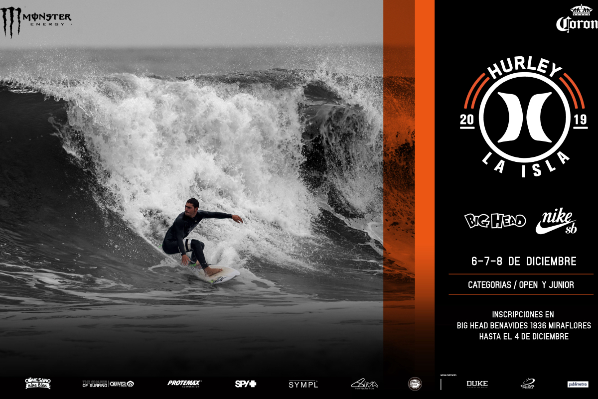 Todo listo para La Copa Hurley playa La Isla 2019