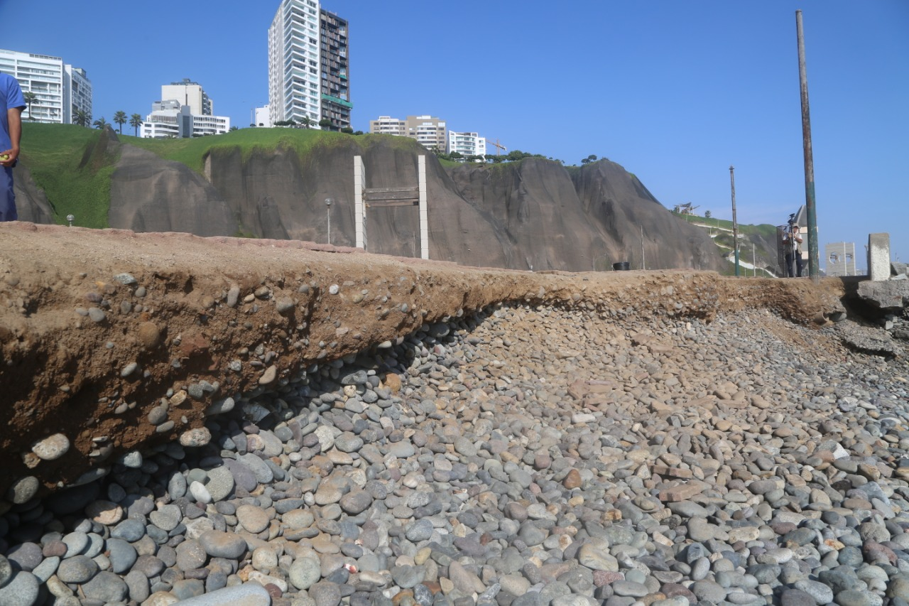 Costa Verde: Erosi&oacute;n pone en peligro veredas y ciclov&iacute;as